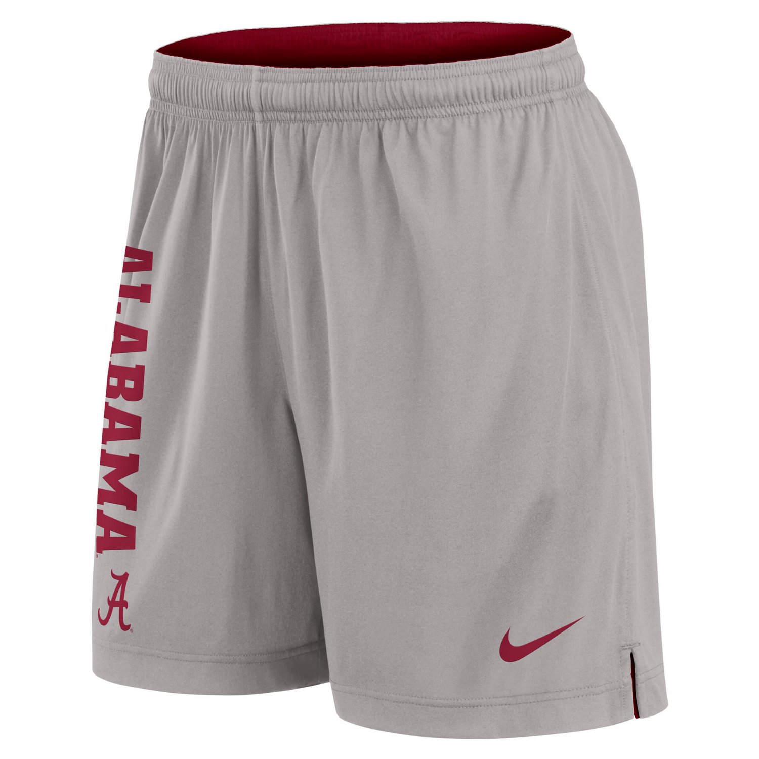 Nike Gray Alabama Tide Courtside Standard Issue Dri-FIT Reversible Shorts - view number 4