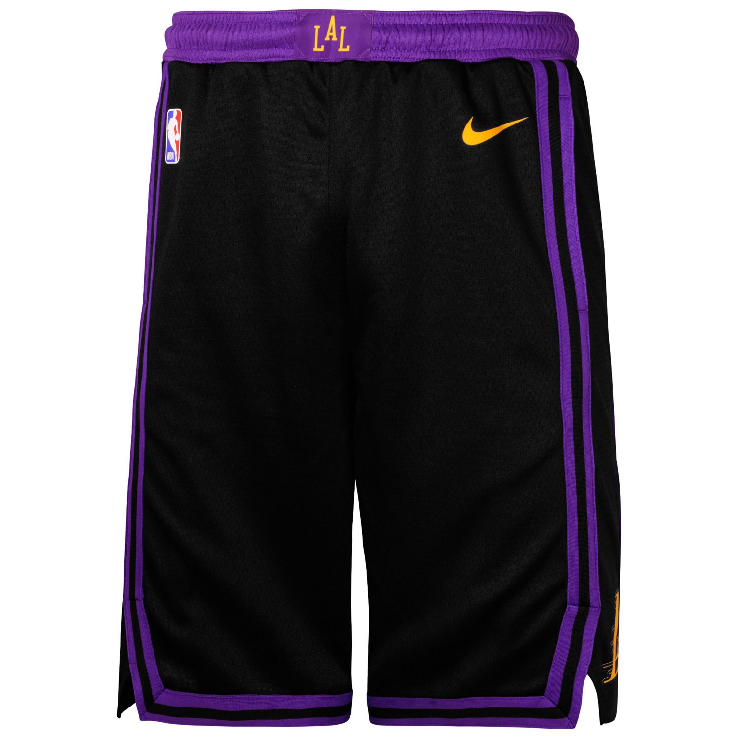 Youth Nike Los Angeles Lakers 2025 26 City Edition Swingman Performance Shorts - view number 2