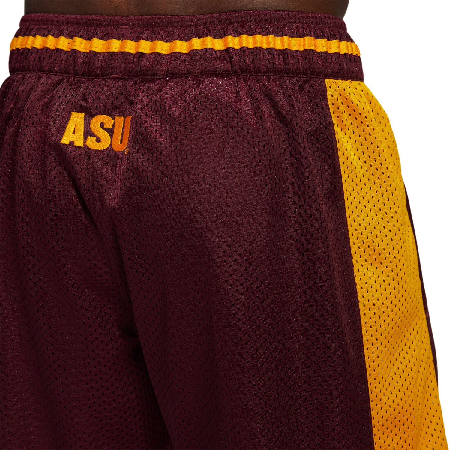 adidas Arizona State Sun Devils Swingman AEROREADY Basketball Shorts                                                             - view number 4