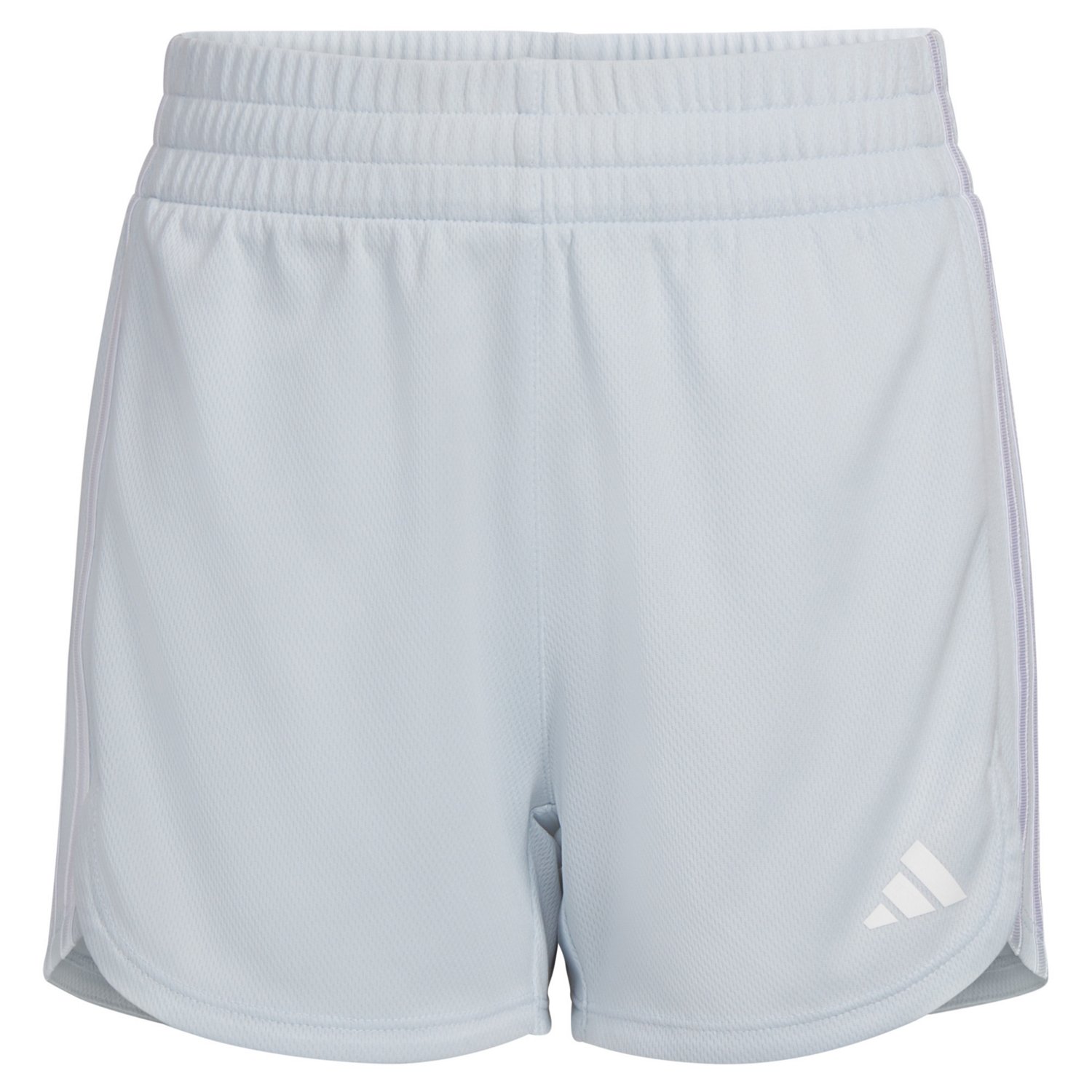adidas Girls' 3S Pacer Mesh Shorts 3