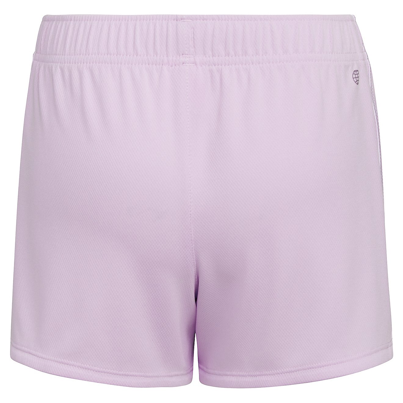 adidas Girls' AEROREADY 3-Stripes Pacer Mesh Shorts                                                                              - view number 7
