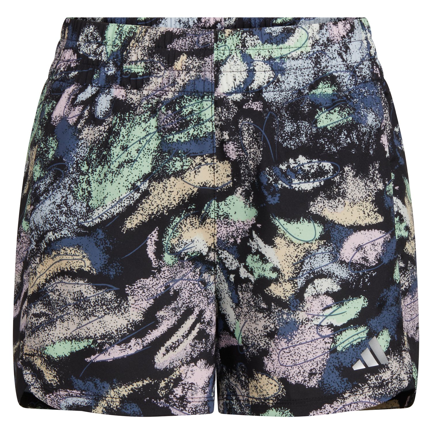 adidas Girls' All Over Print Woven Pacer Shorts 3 in - view number 5