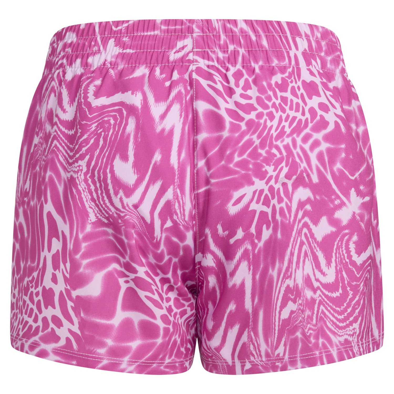 adidas Girls' AOP Woven Gradient Animal Pacer Shorts - view number 6