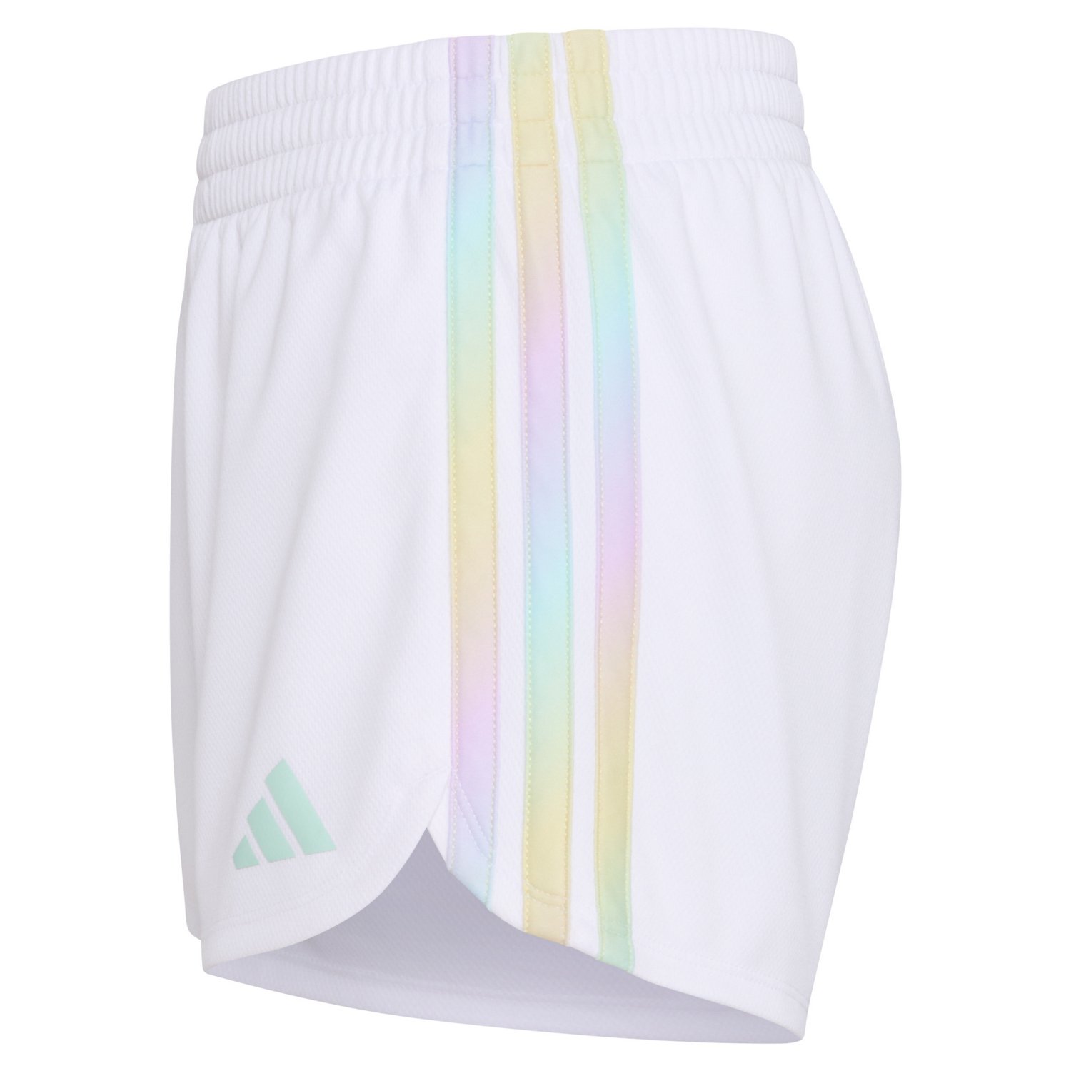 adidas Girls' Gradient 3S Mesh Pacer Shorts - view number 7