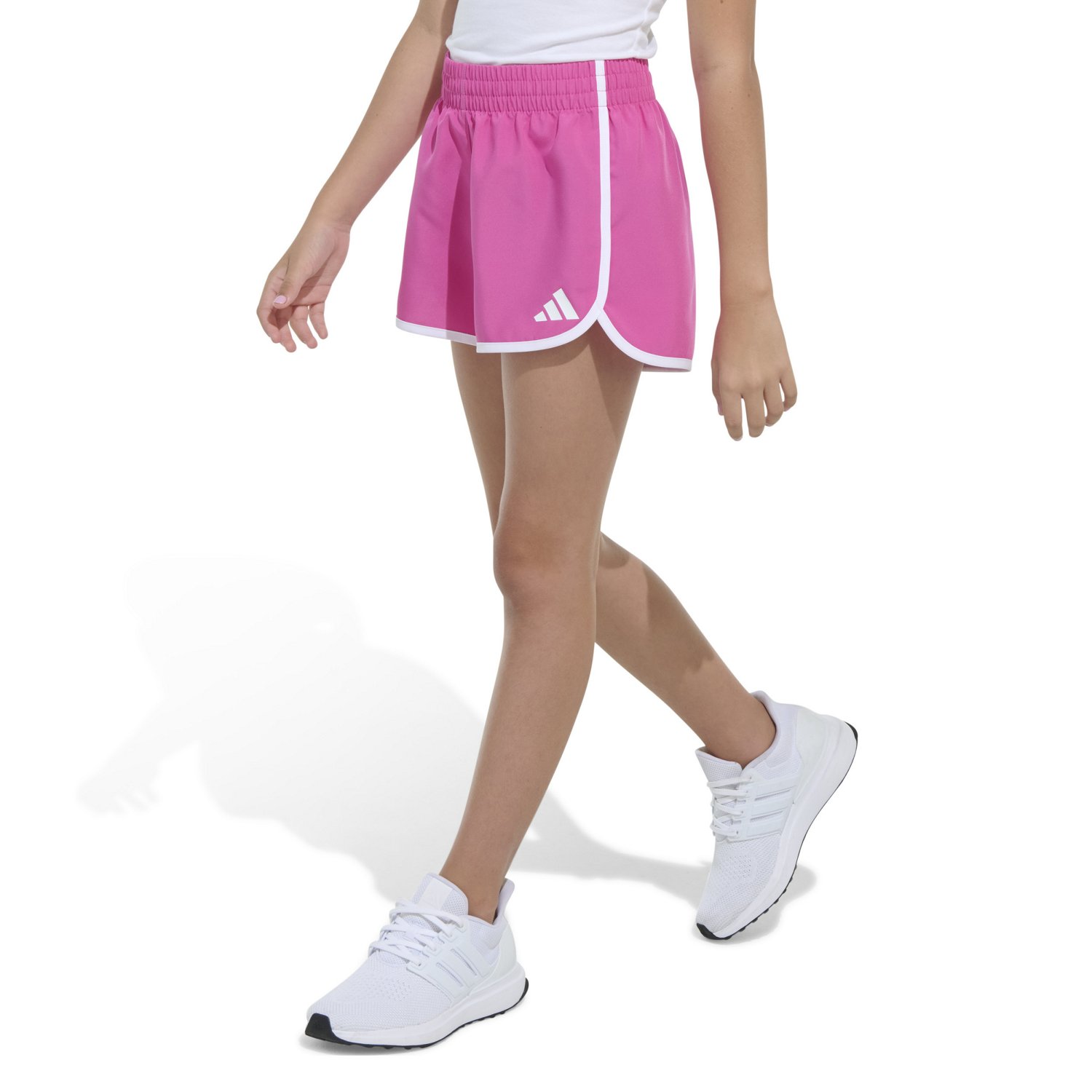 adidas Girls' Woven Pacer Shorts 2-3/4 in - view number 2