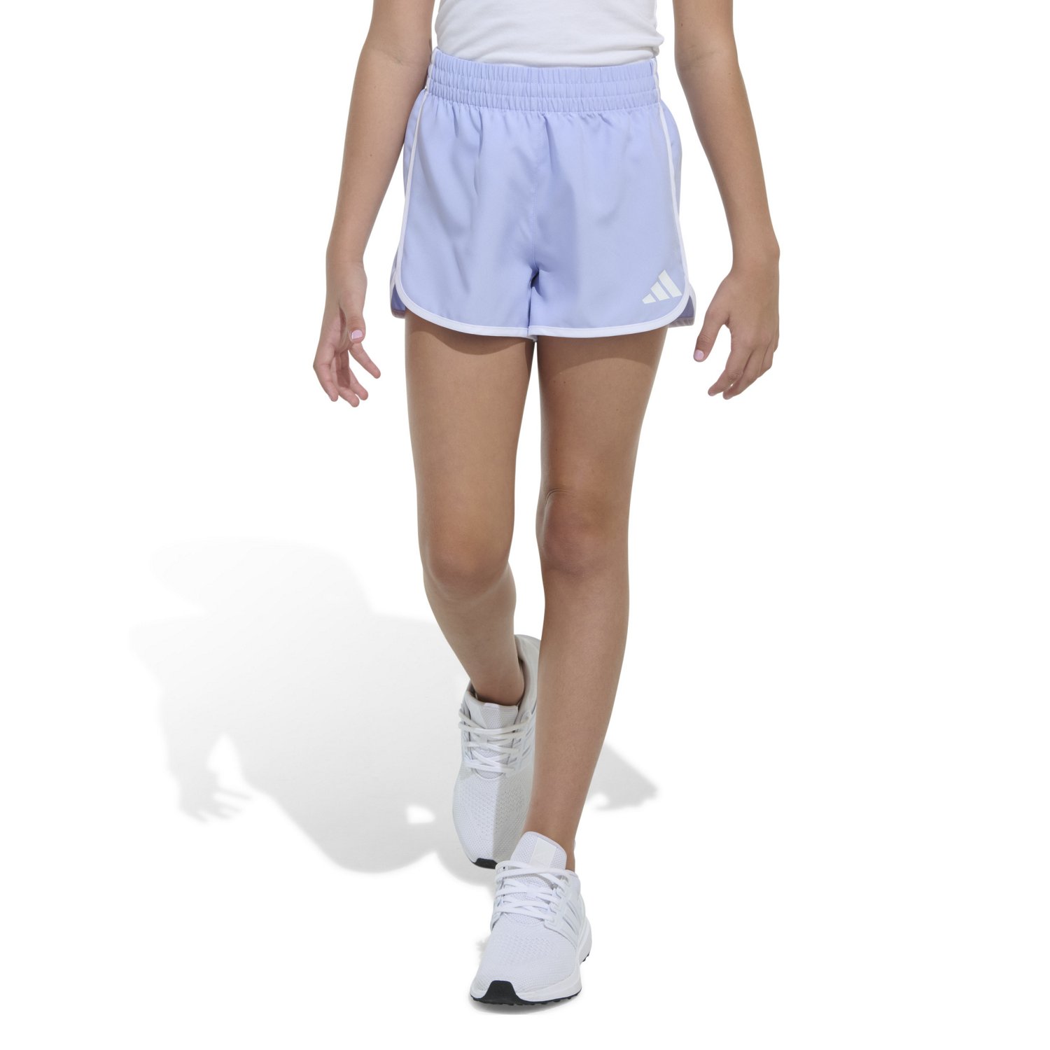 adidas Girls' Woven Pacer Shorts 2-3/4 in