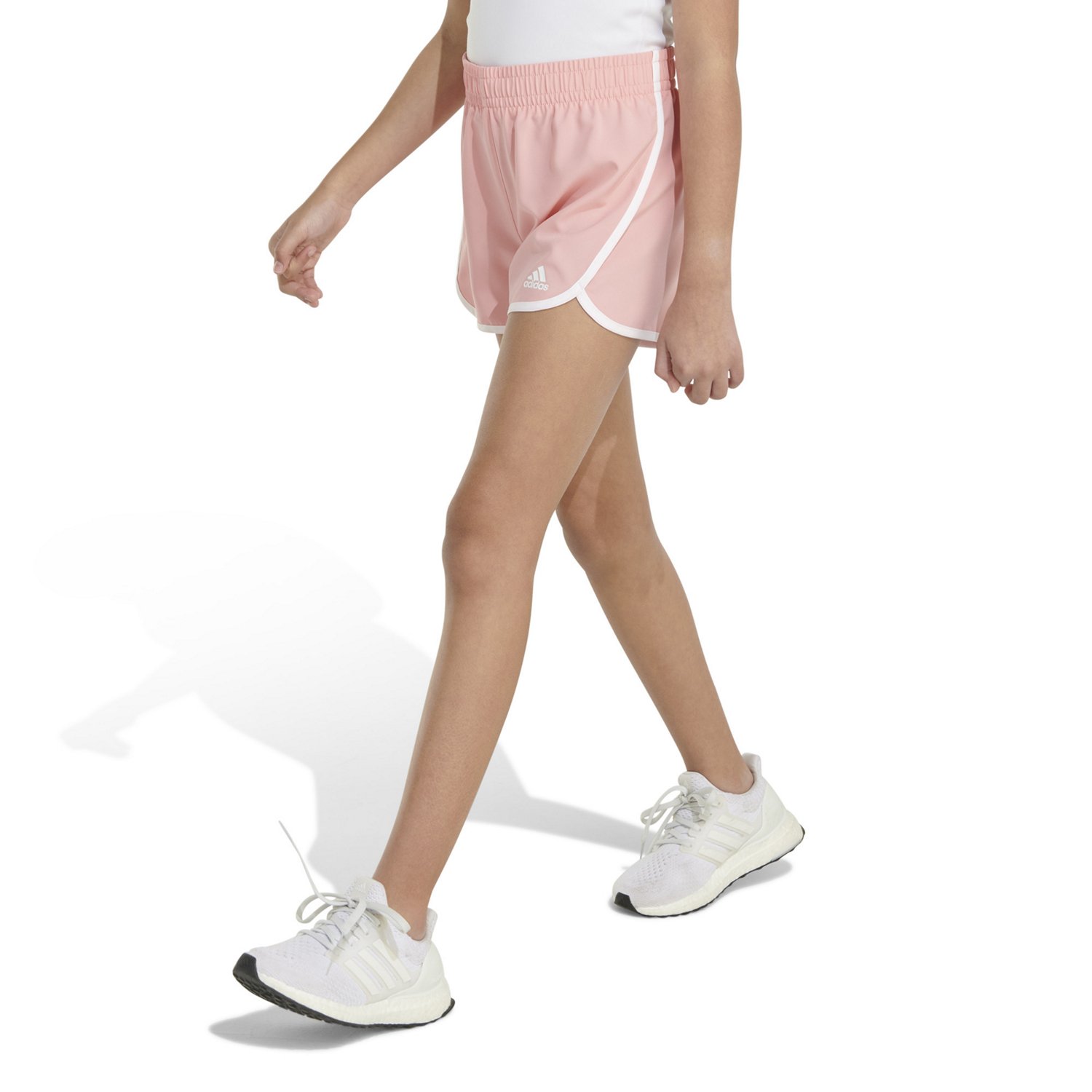 adidas Girls' Woven Retro Shorts 3 in                                                                                            - view number 3