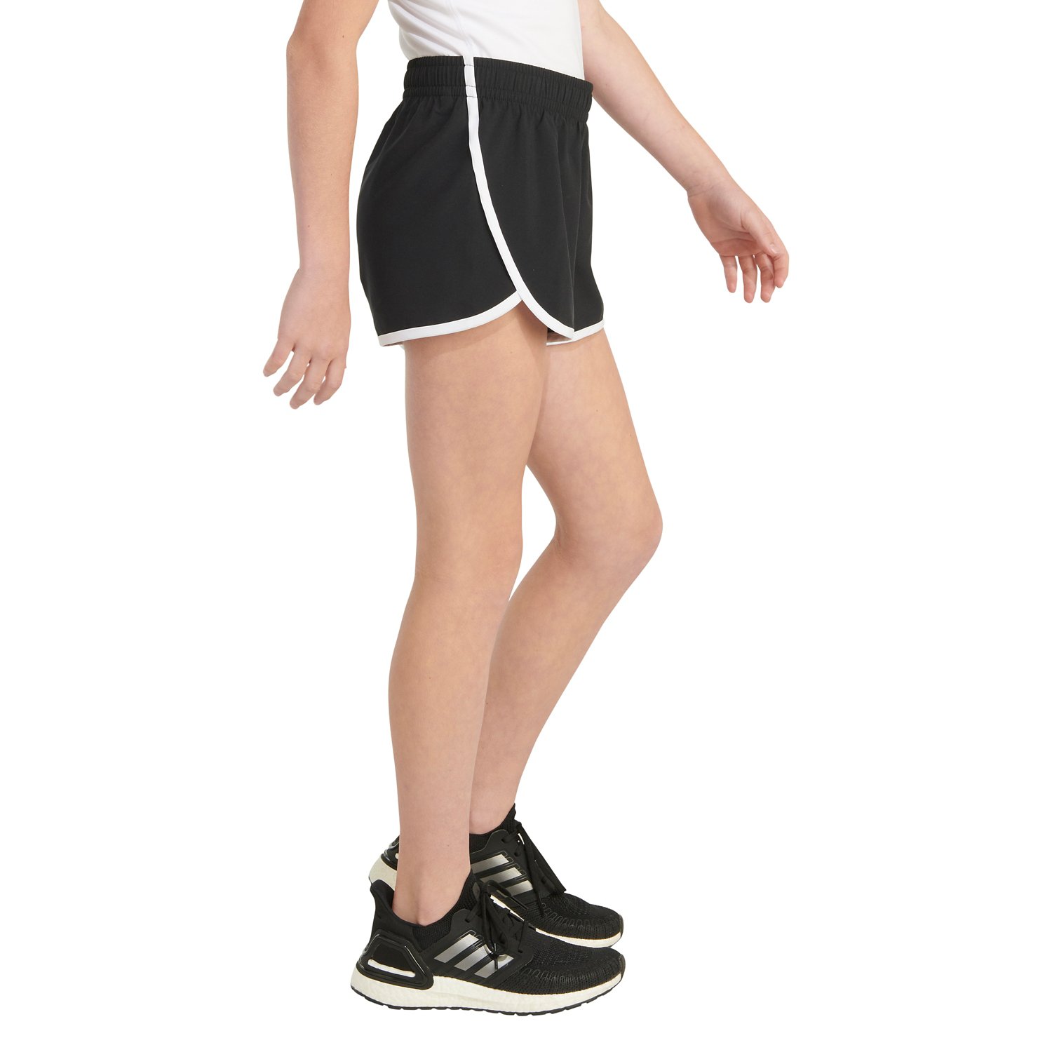 adidas Girls' Woven Retro YRR Shorts 3 in | Academy
