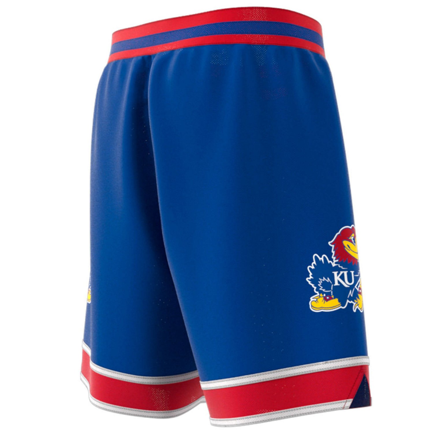 adidas Kansas Jayhawks Swingman Replica Basketball Shorts                                                                        - view number 3