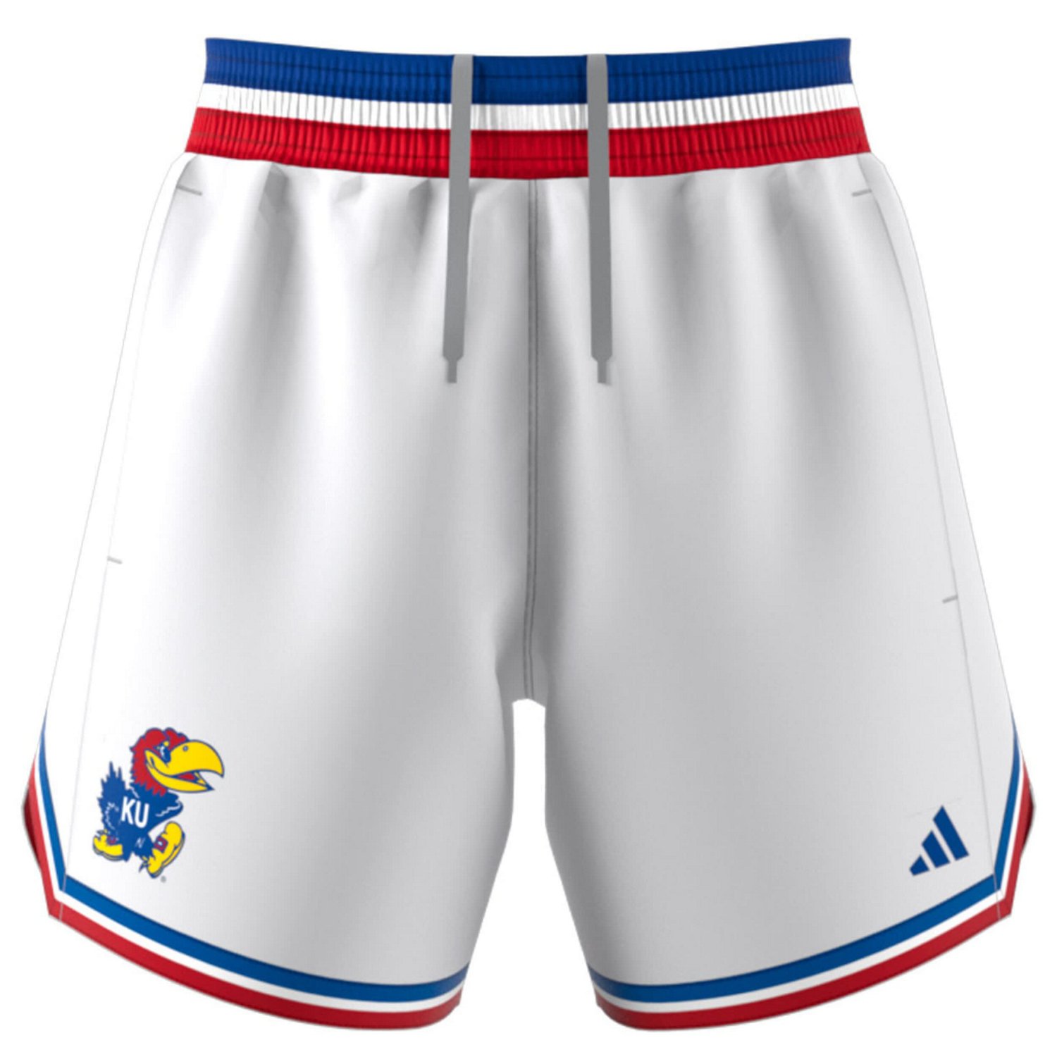 adidas Kansas Jayhawks Swingman Replica Basketball Shorts                                                                        - view number 4