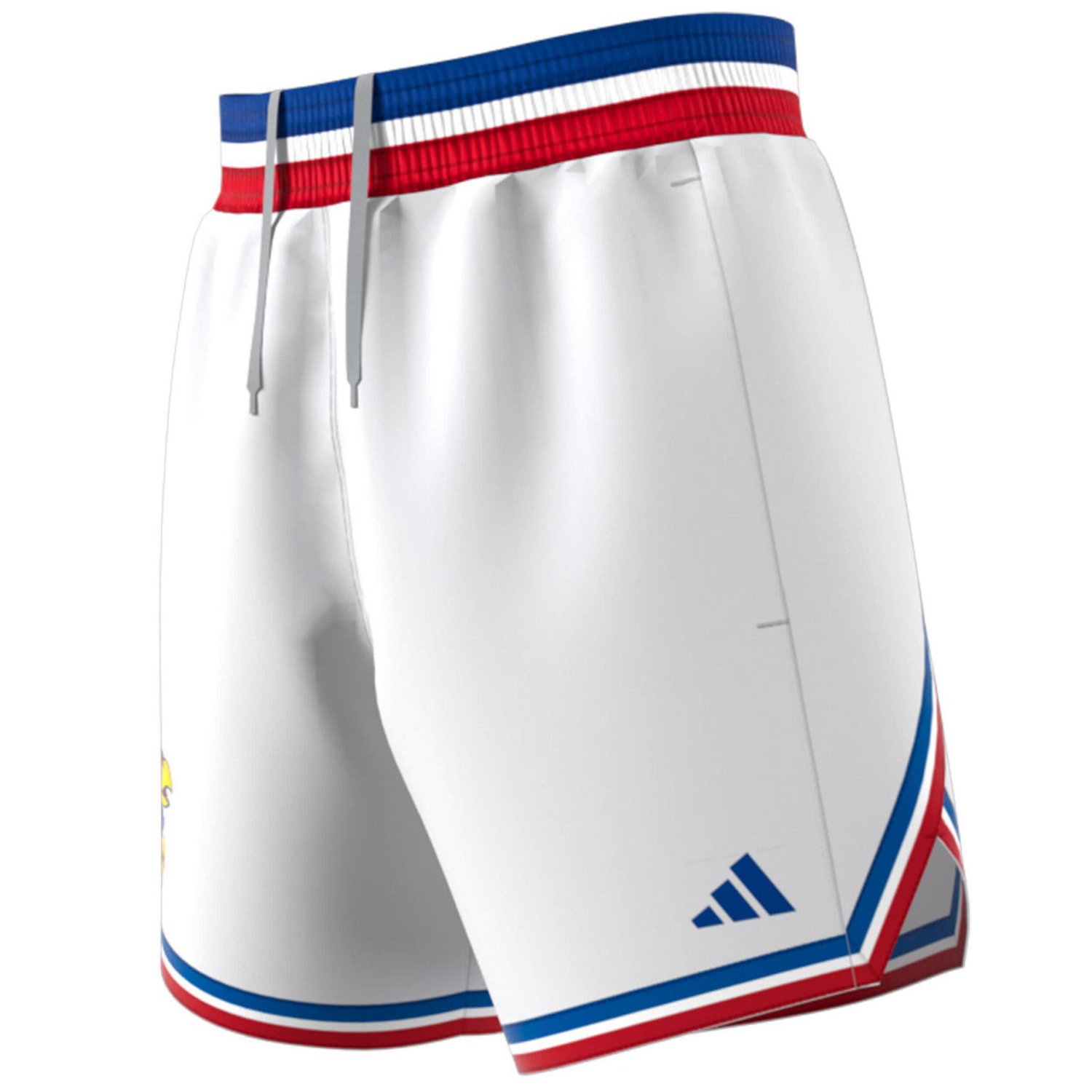 adidas Kansas Jayhawks Swingman Replica Basketball Shorts                                                                        - view number 2