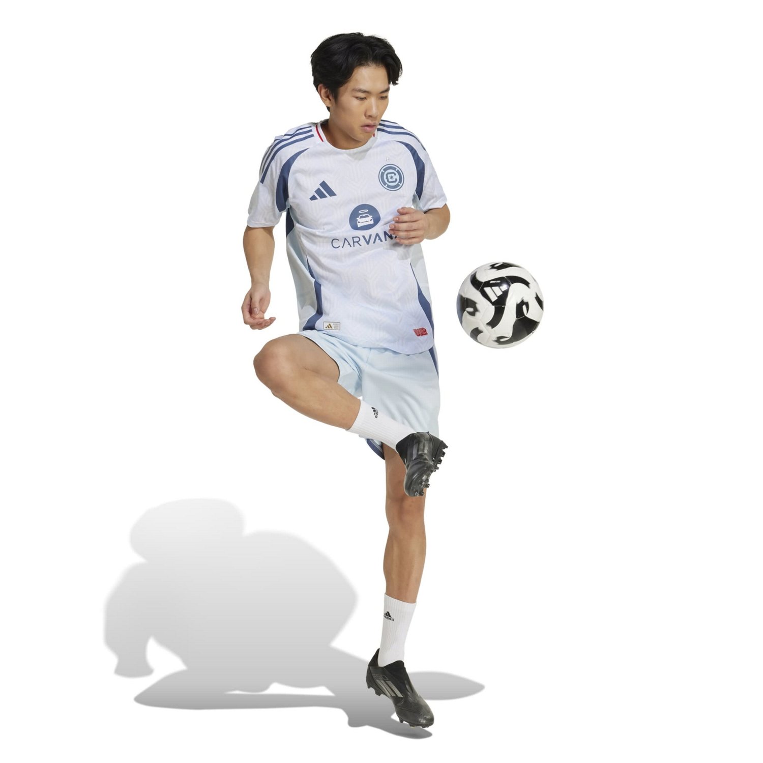 adidas Light Chicago Fire Away 2025 Municipal Device Kit Authentic Shorts - view number 4