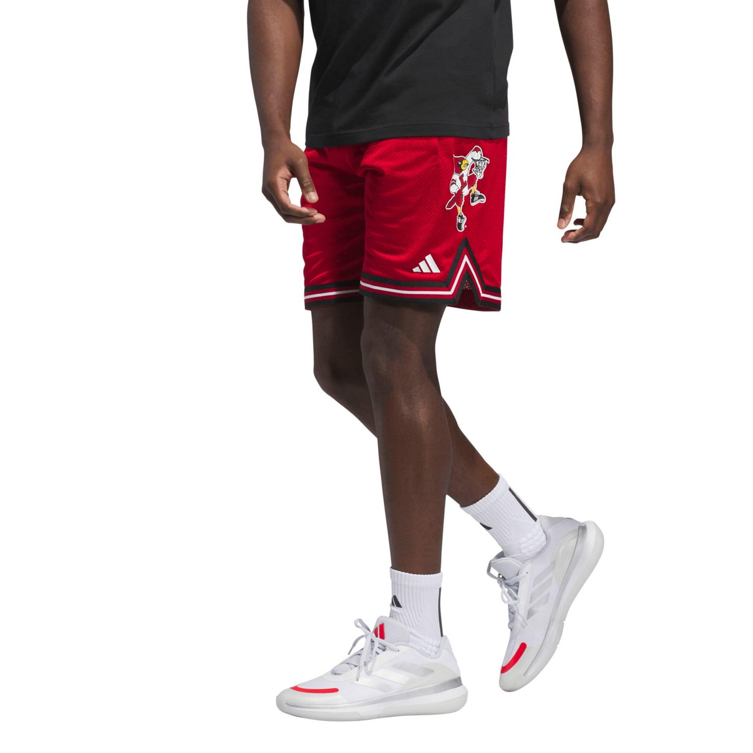 adidas Louisville Cardinals Swingman Replica Basketball Shorts