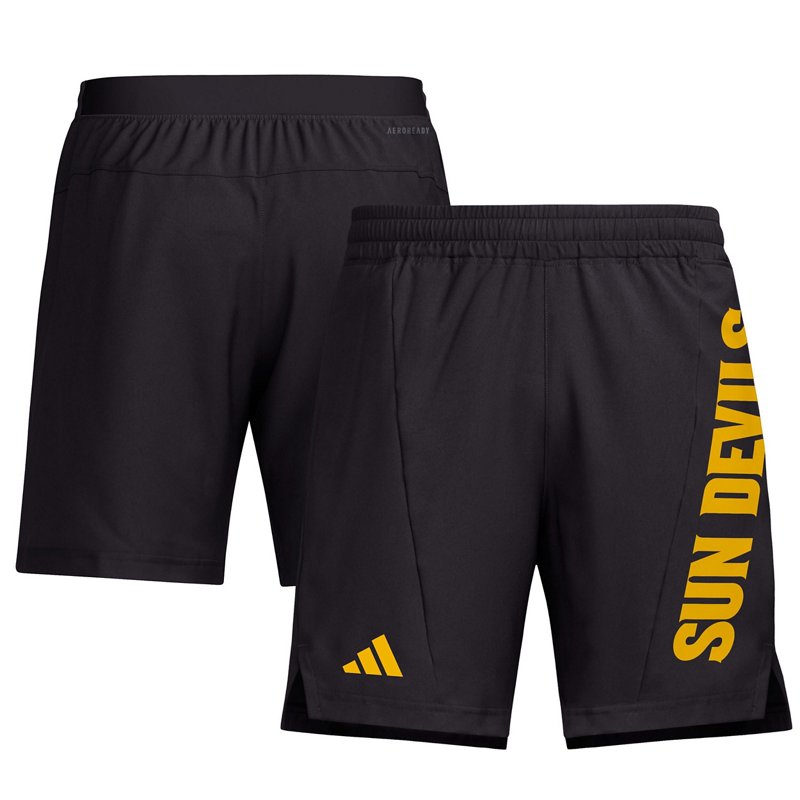 adidas Maroon Arizona State Sun Devils Designed for Training AEROREADY Shorts Black, Small - NCAA Accessories at Academy Sports