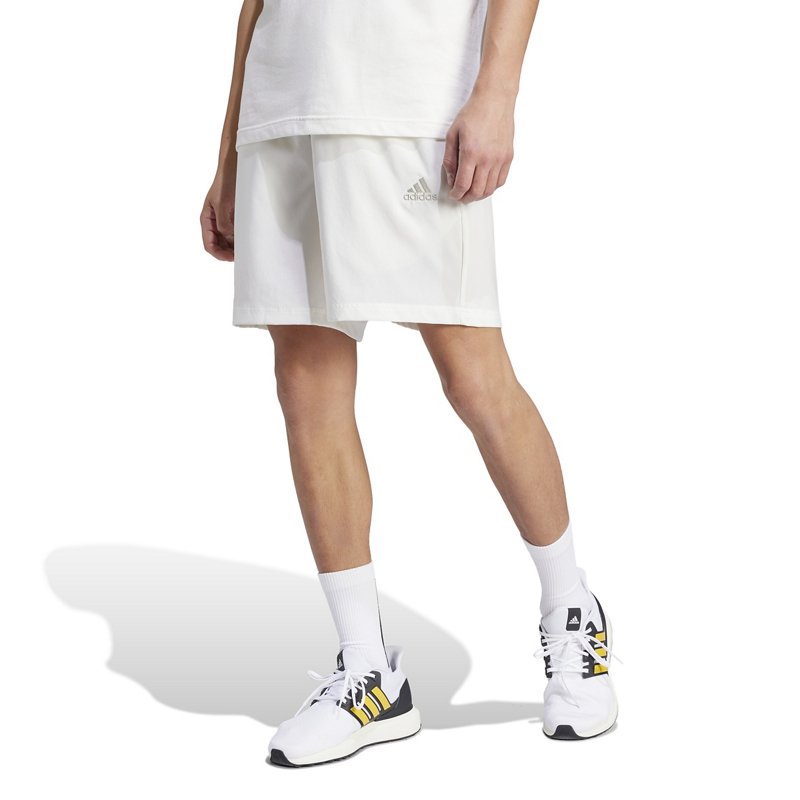 adidas Men's Essentials Chelsea Shorts 7 in White/White, Small - Men's Athletic Core Bottoms at Academy Sports