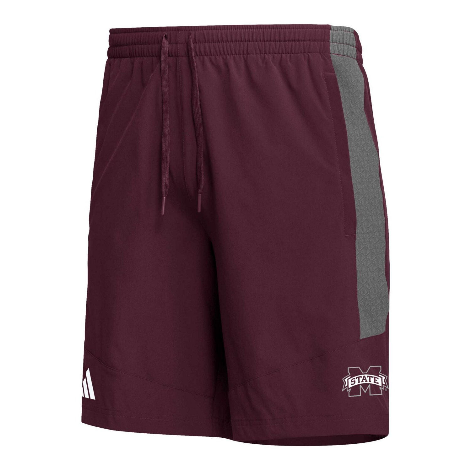 adidas Mississippi State Bulldogs AEROREADY Shorts                                                                               - view number 2