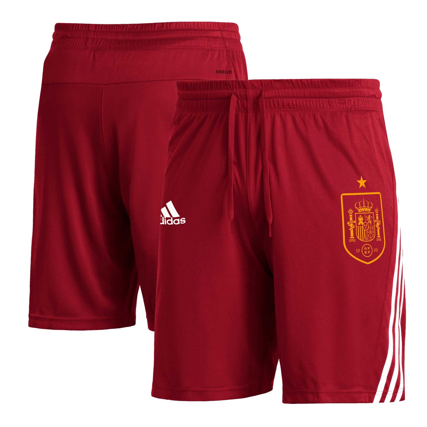 adidas Spain National Team Club Crest Three-Stripe AEROREADY Shorts - view number 1