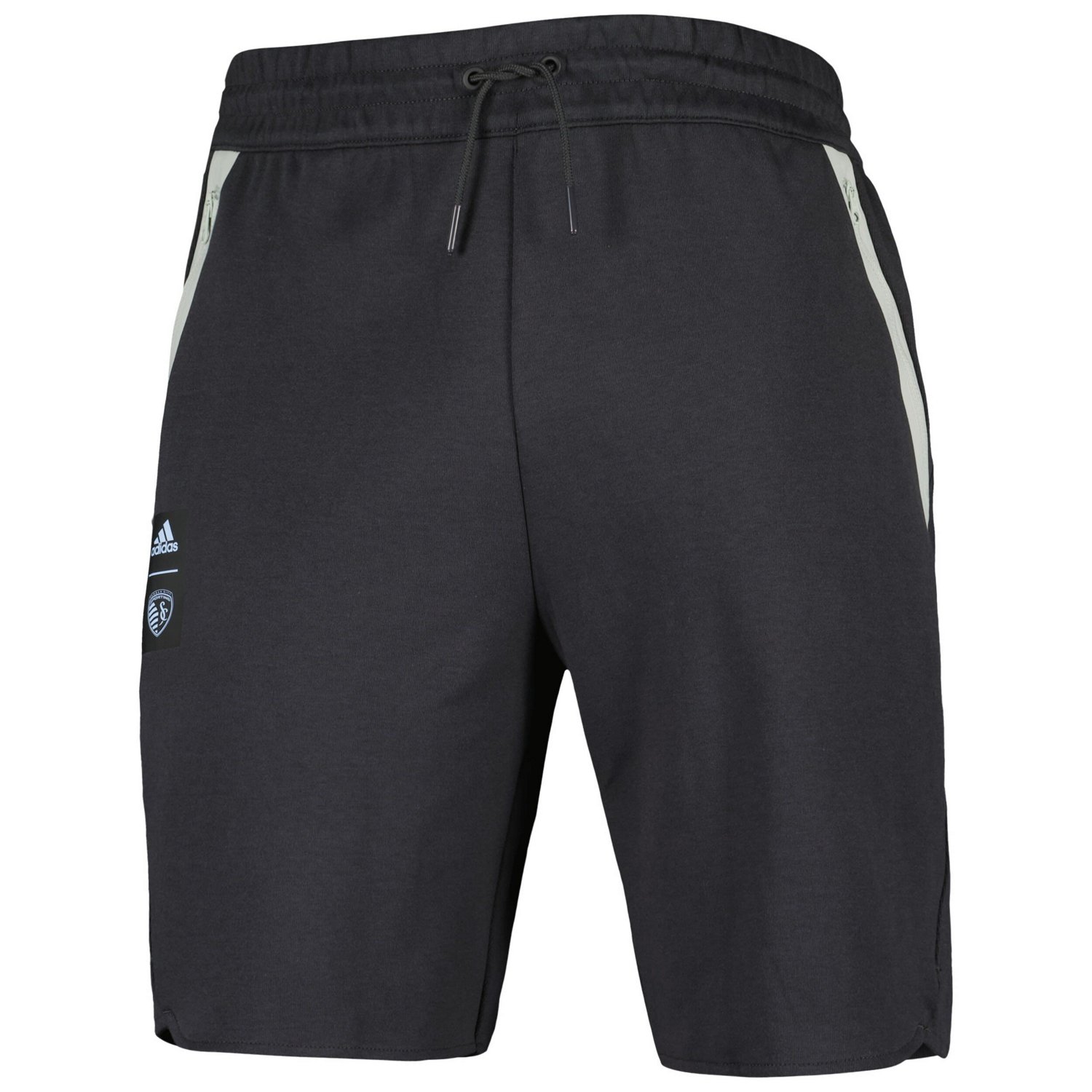 adidas Sporting Kansas City 2023 Player Travel Shorts - view number 2