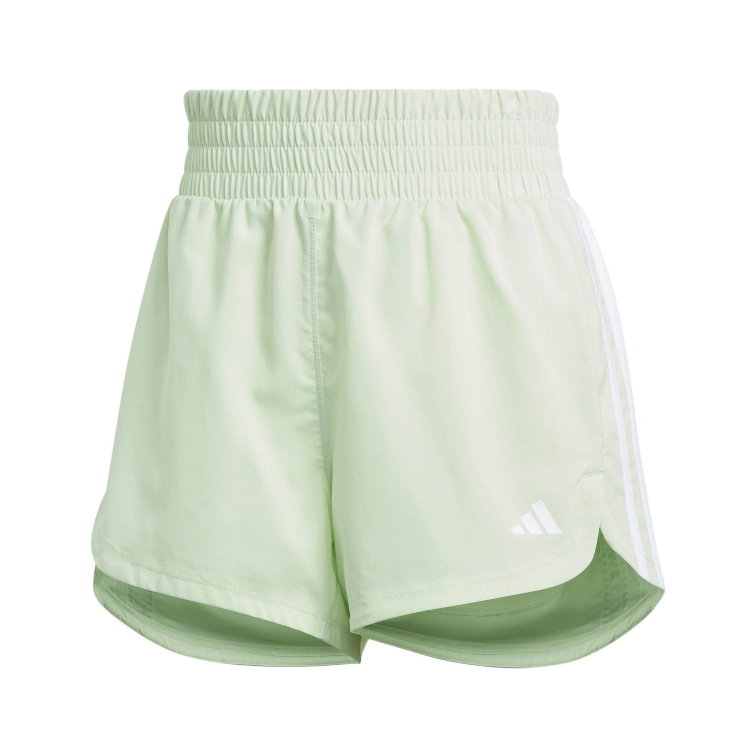 adidas Women's Pacer 3-Stripes Woven High Training Shorts 3