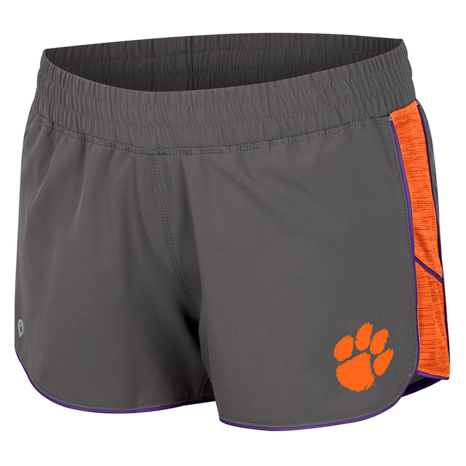 Colosseum Clemson Tigers Pull The Switch Running Shorts                                                                          - view number 2