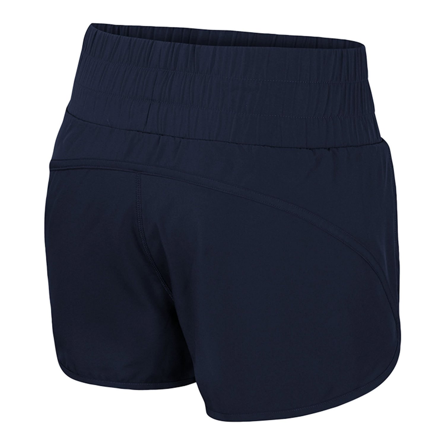 Colosseum Michigan Wolverines Stop By Smocked High Waist Shorts - view number 3