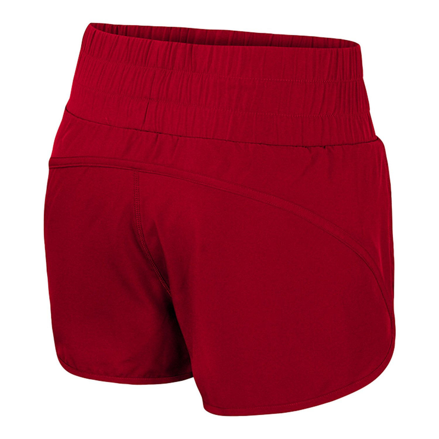 Colosseum Ohio State Buckeyes Stop By Smocked High Waist Shorts - view number 3