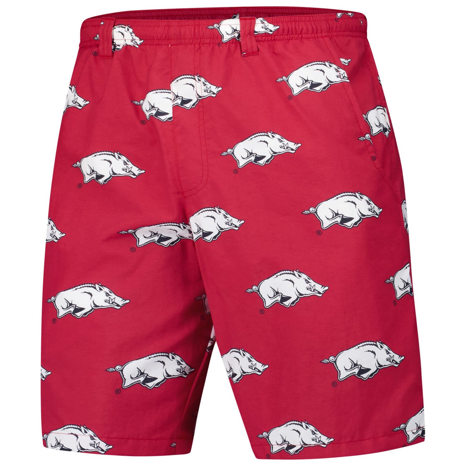 Columbia Arkansas Razorbacks PFG Backcast III Omni-Shade Shorts                                                                  - view number 2