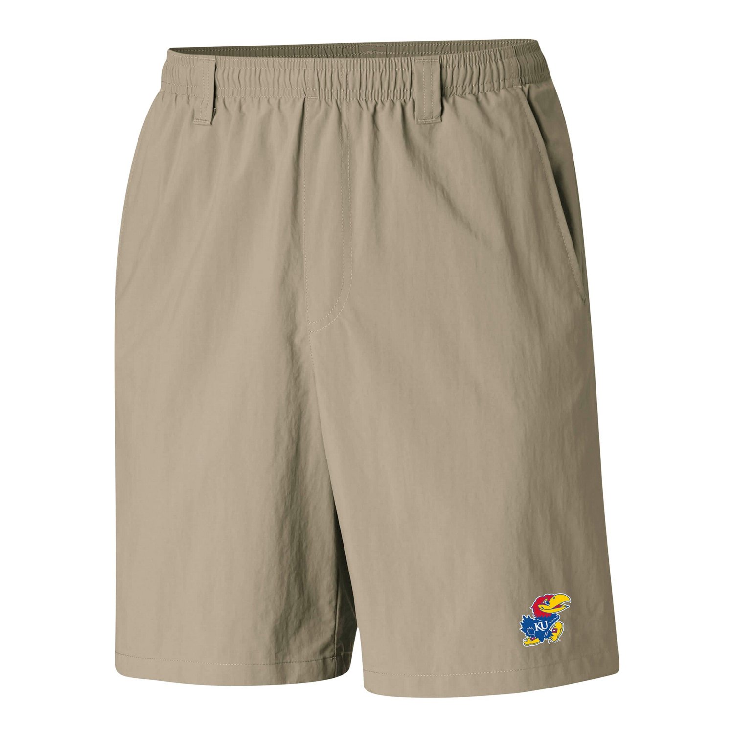 Columbia Kansas Jayhawks PFG Backcast III Water Shorts - view number 2