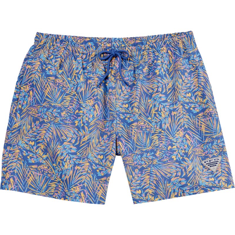 Columbia Sportswear Men's Rambler Water Fishing Shorts 6 in Bluebell Tunado, Large - Men's Outdoor Shorts at Academy Sports
