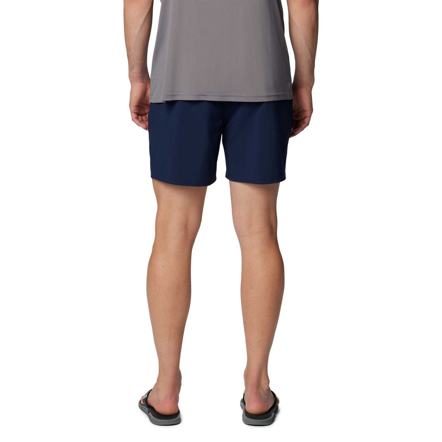 Columbia West Virginia Mountaineers PFG Terminal Roamer Omni-Shade Stretch Shorts - view number 2