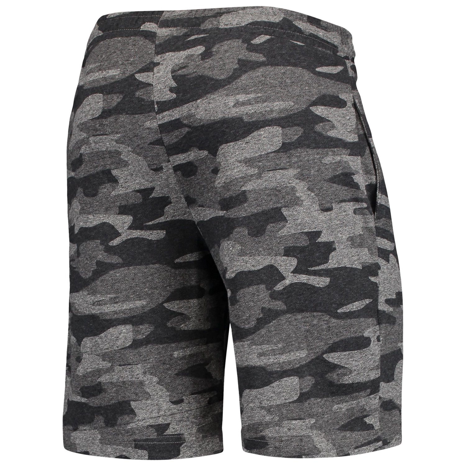 Concepts Sport /Gray Kansas Jayhawks Camo Backup Terry Jam Lounge Shorts - view number 3