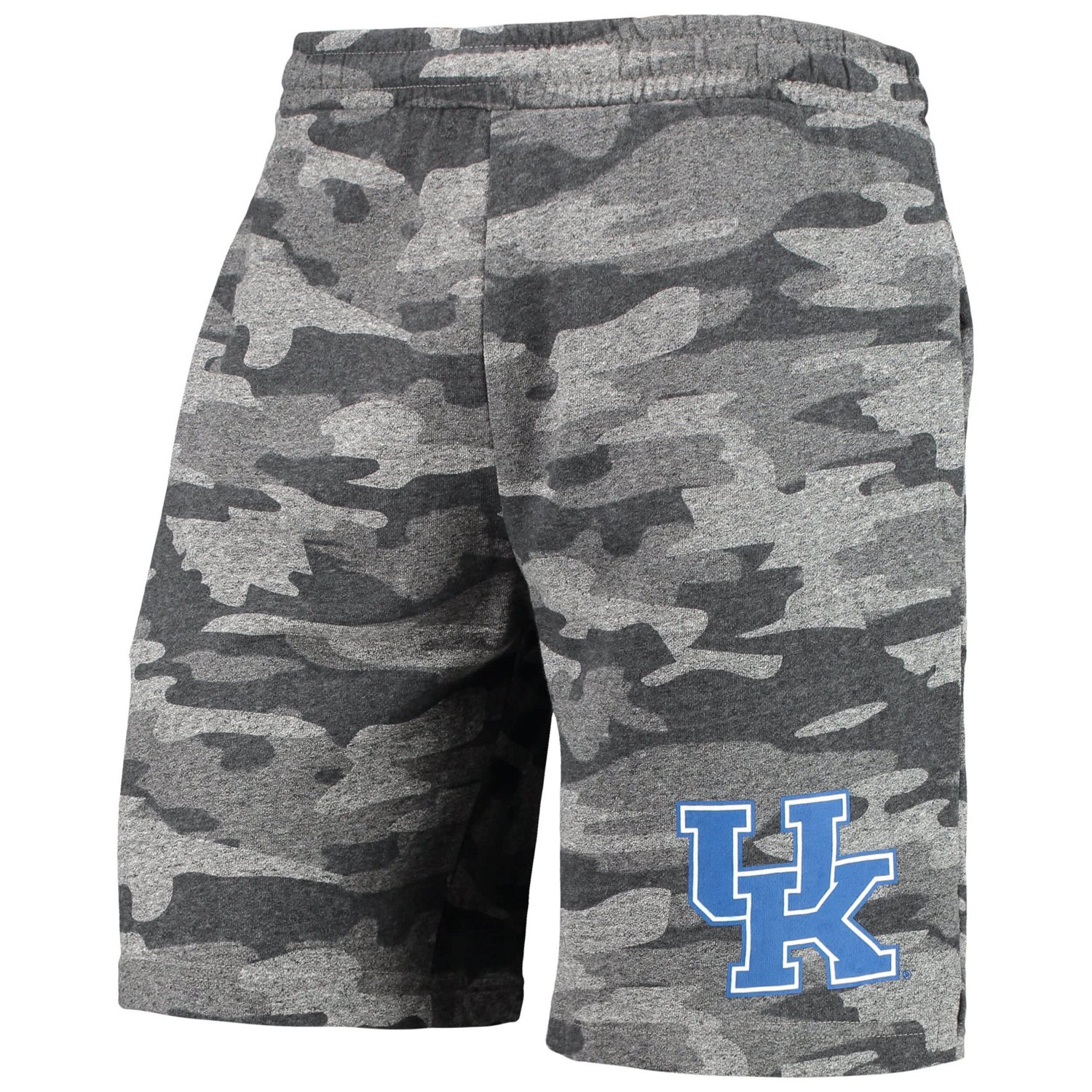 Concepts Sport /Gray Kentucky Wildcats Camo Backup Terry Jam Lounge Shorts - view number 2