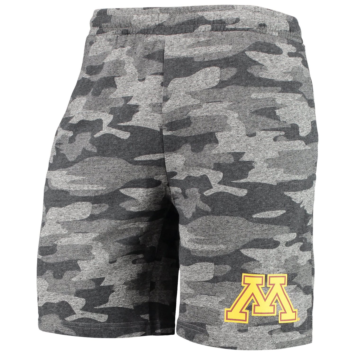 Concepts Sport /Gray Minnesota Golden Gophers Camo Backup Terry Jam Lounge Shorts - view number 2
