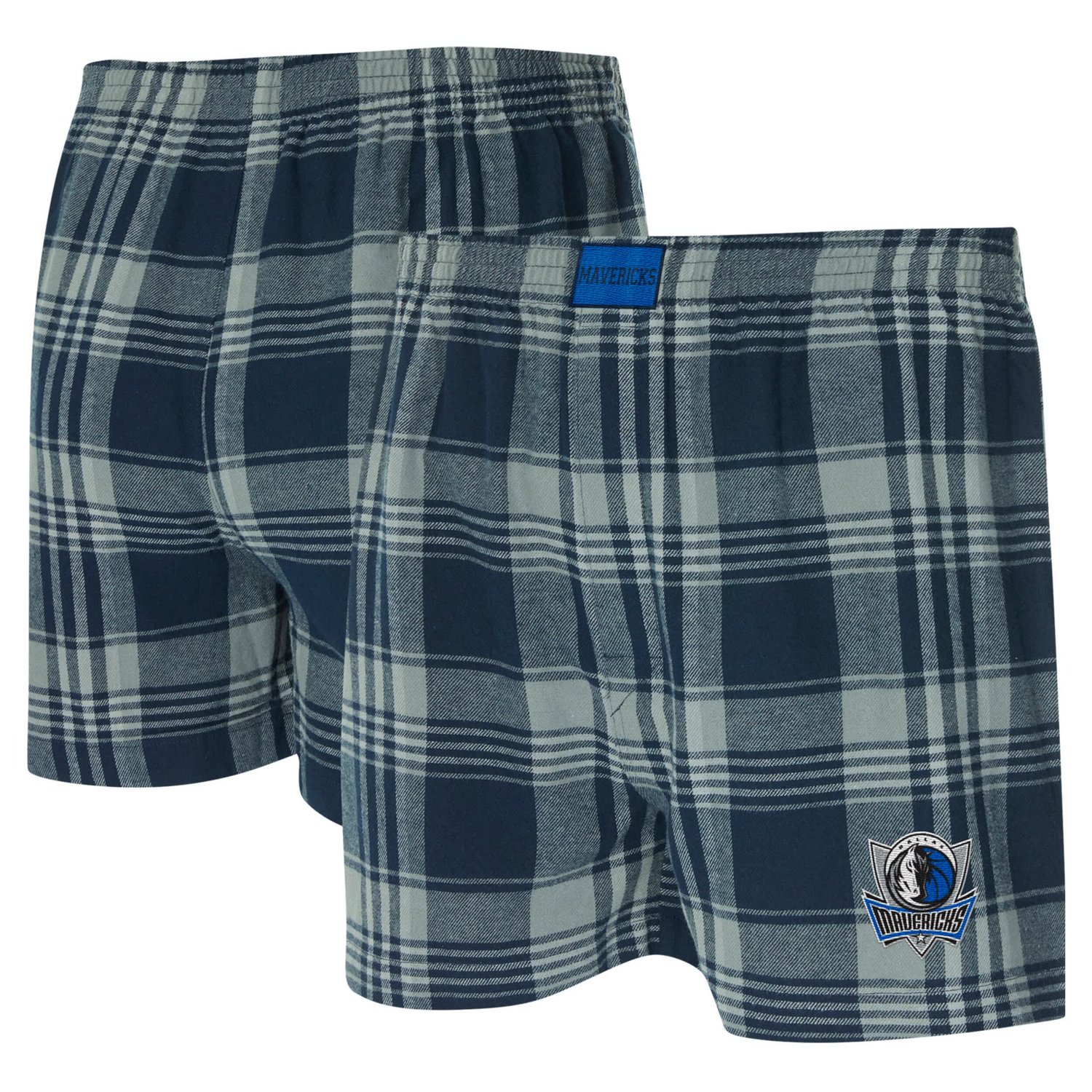 Concepts Sport Dallas Mavericks Region Flannel Boxer Short