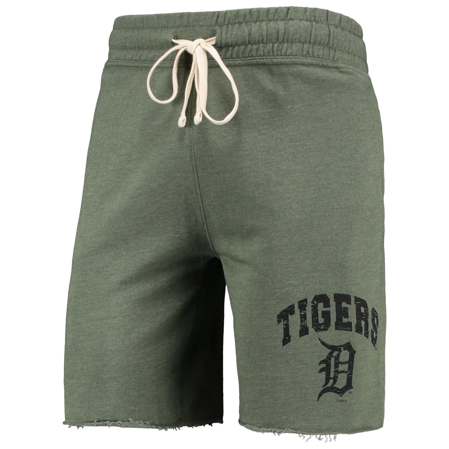 Concepts Sport Heathered Detroit Tigers Mainstream Tri-Blend Shorts                                                              - view number 2