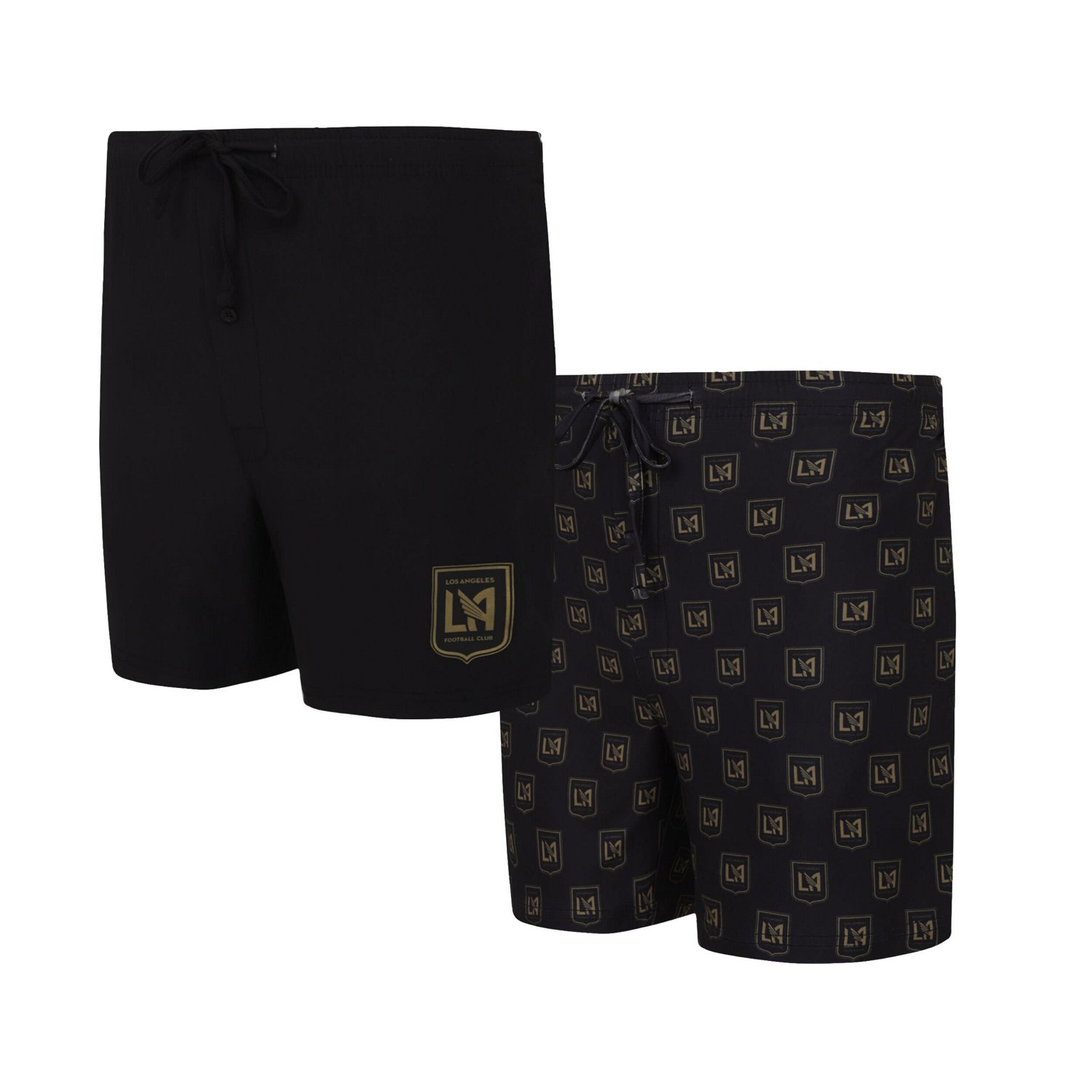 Concepts Sport LAFC Gauge Two-Pack Shorts Set