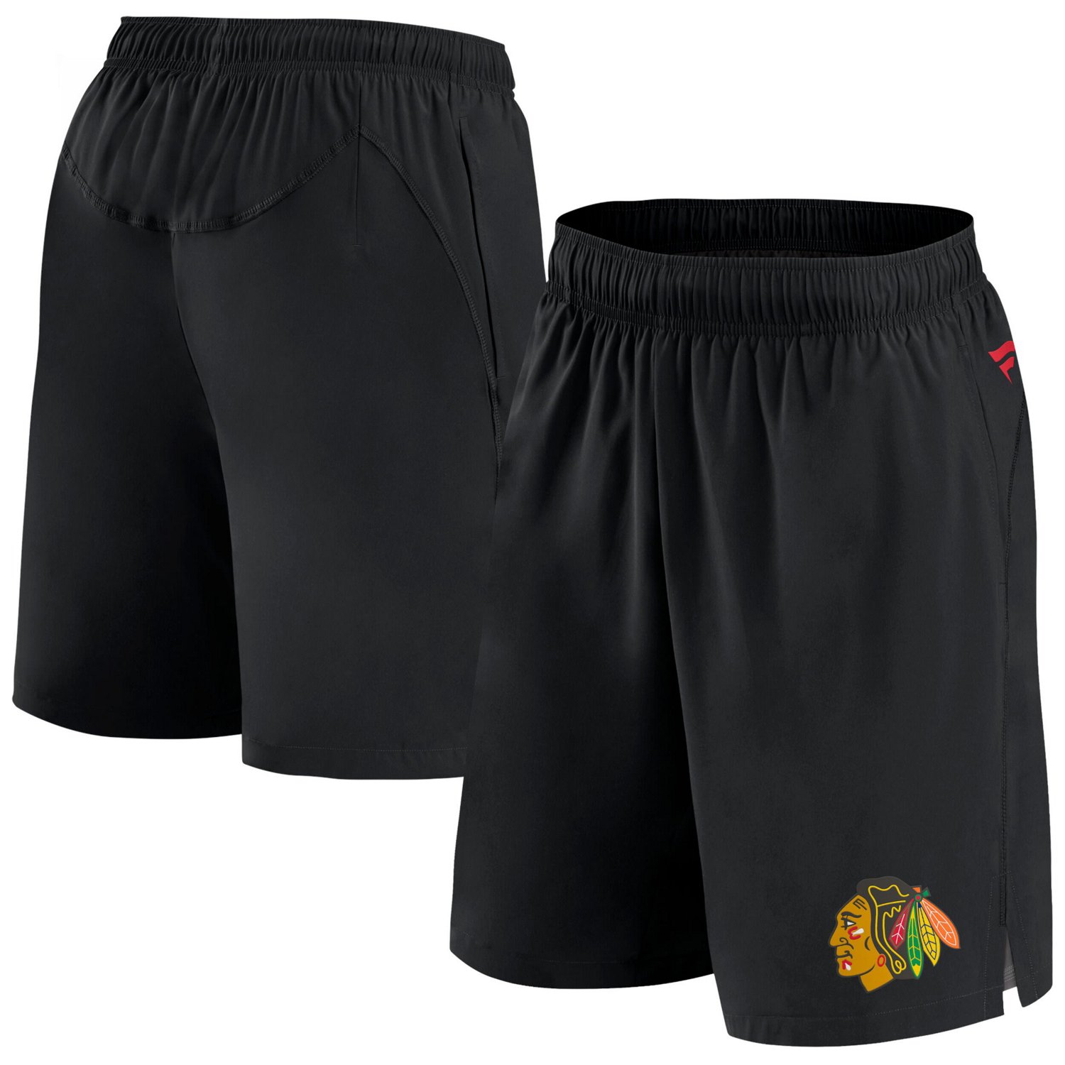Fanatics Branded Chicago hawks Authentic Pro Tech Shorts