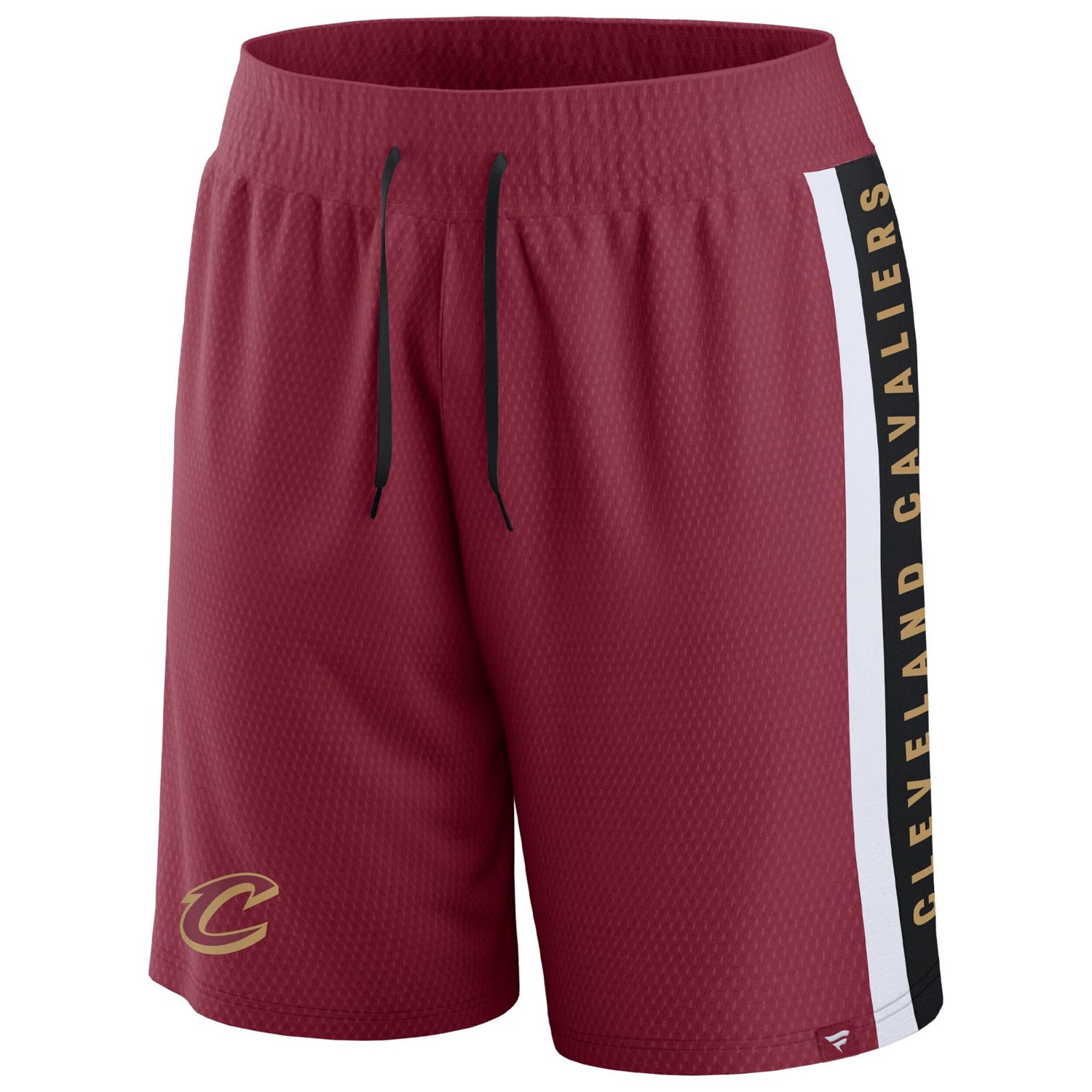 Fanatics Branded Cleveland Cavaliers Referee Iconic Team Mesh Shorts                                                             - view number 2