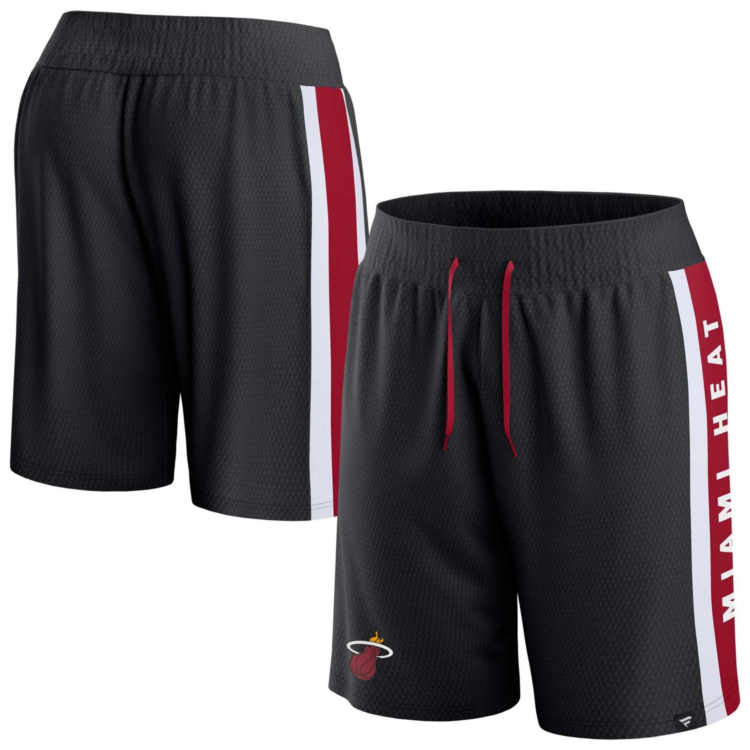 Fanatics Branded Miami Heat Referee Iconic Mesh Shorts                                                                           - view number 1