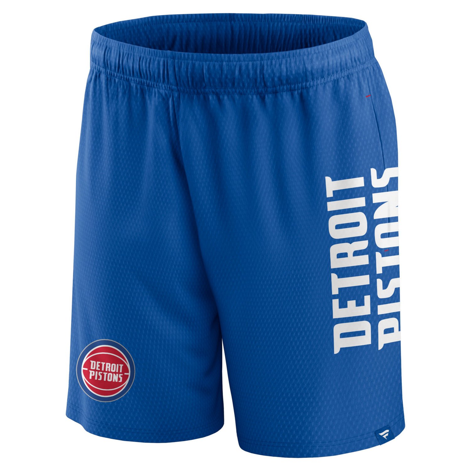 Fanatics Detroit Pistons Post Up Mesh Shorts                                                                                     - view number 2