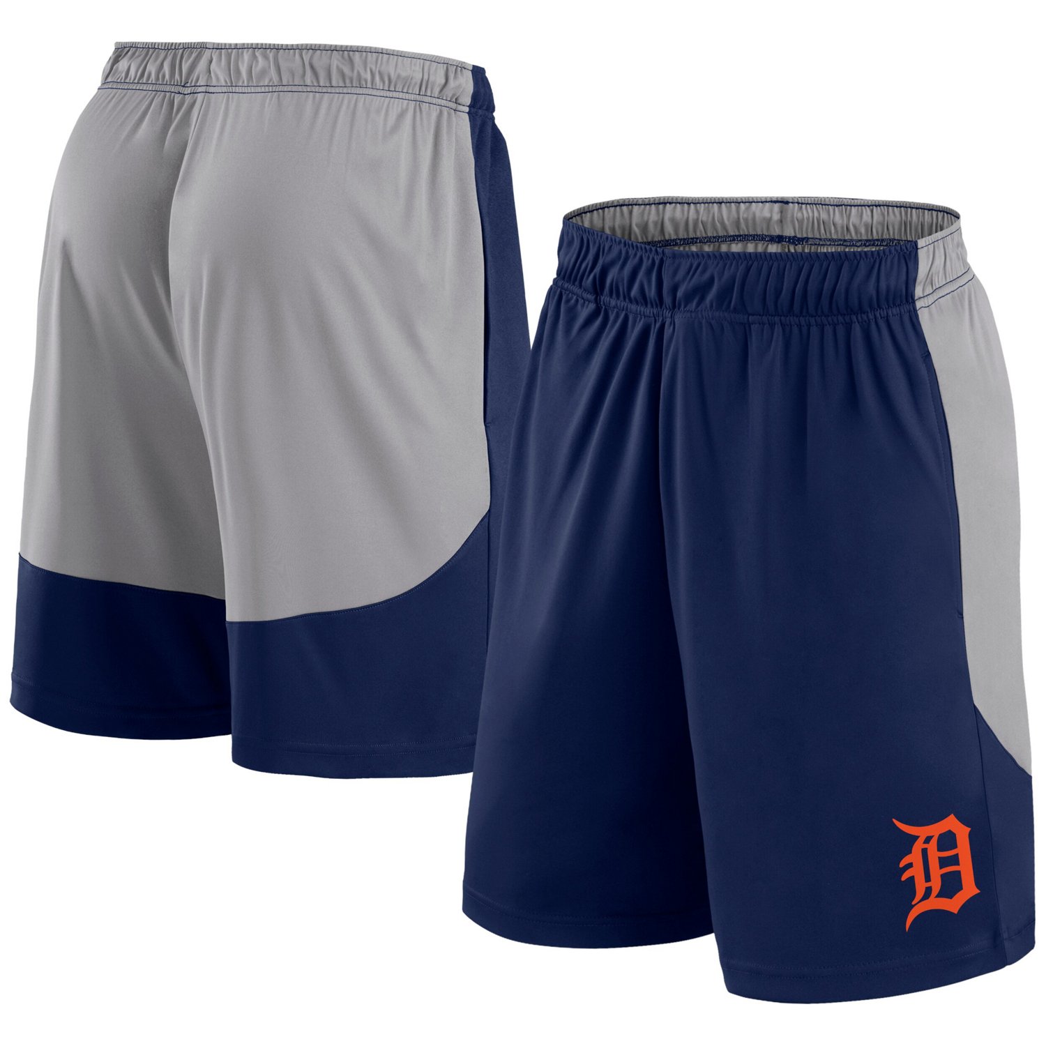 Fanatics Gray Detroit Tigers Go Hard Shorts