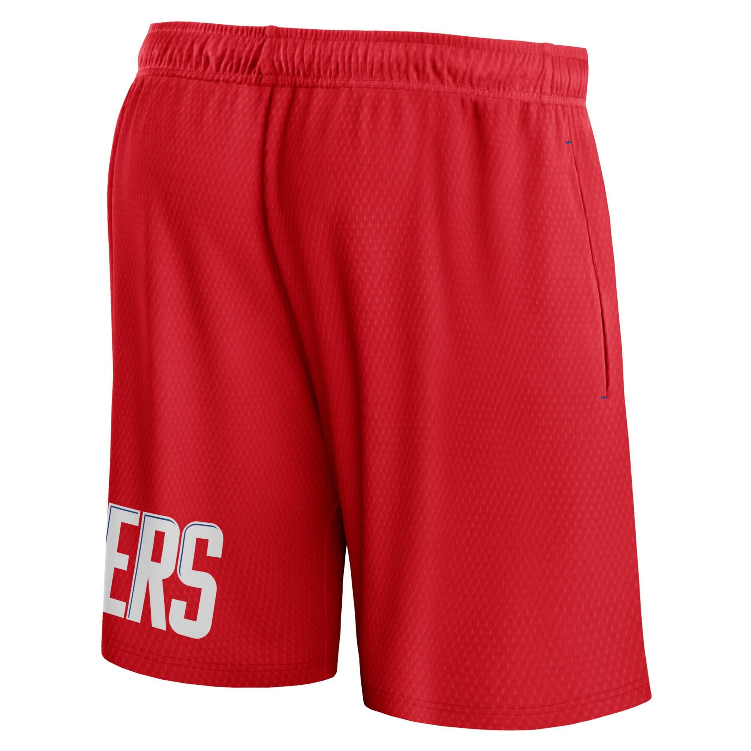 Fanatics LA Clippers Free Throw Mesh Shorts                                                                                      - view number 3