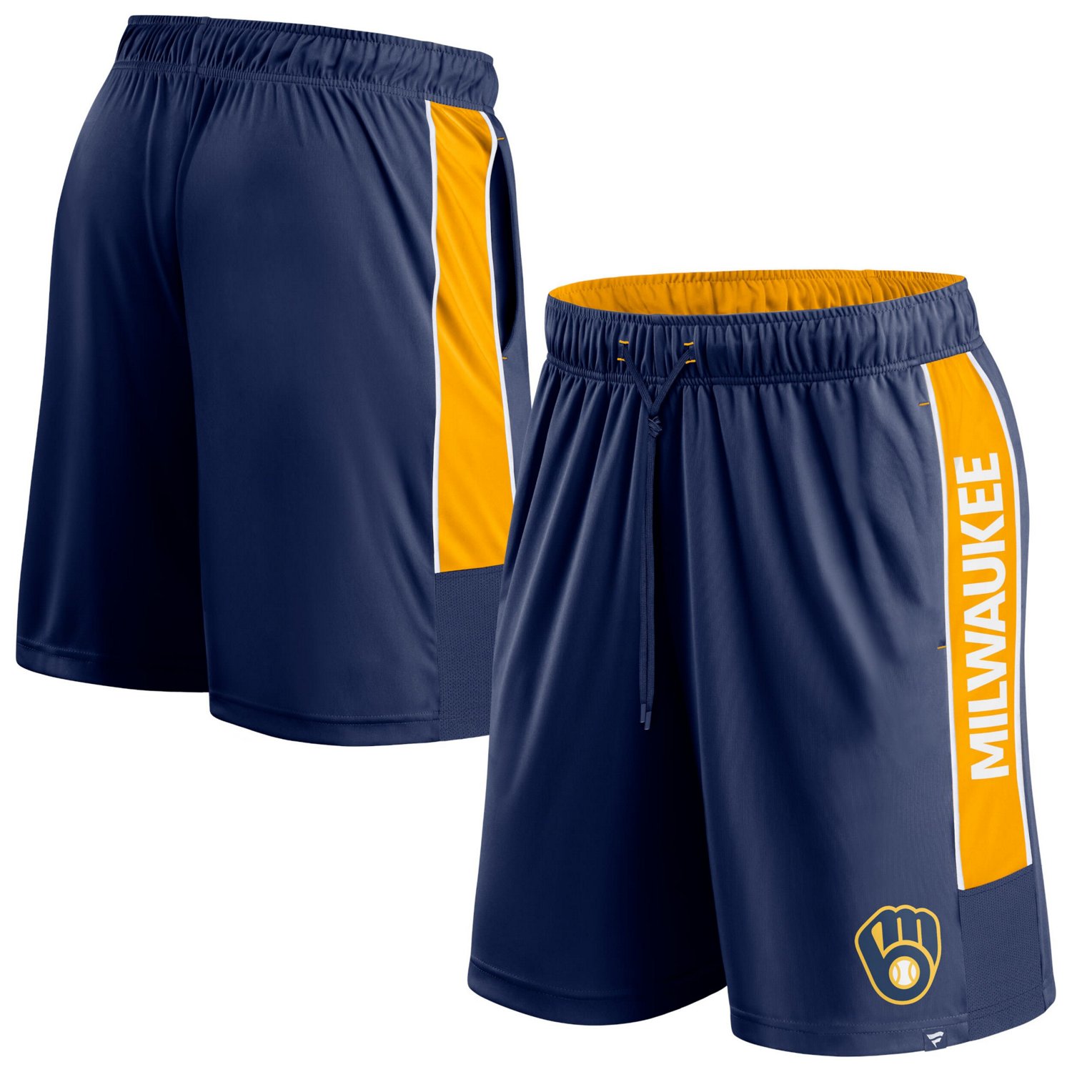 Fanatics Milwaukee Brewers Win The Match Defender Shorts                                                                        