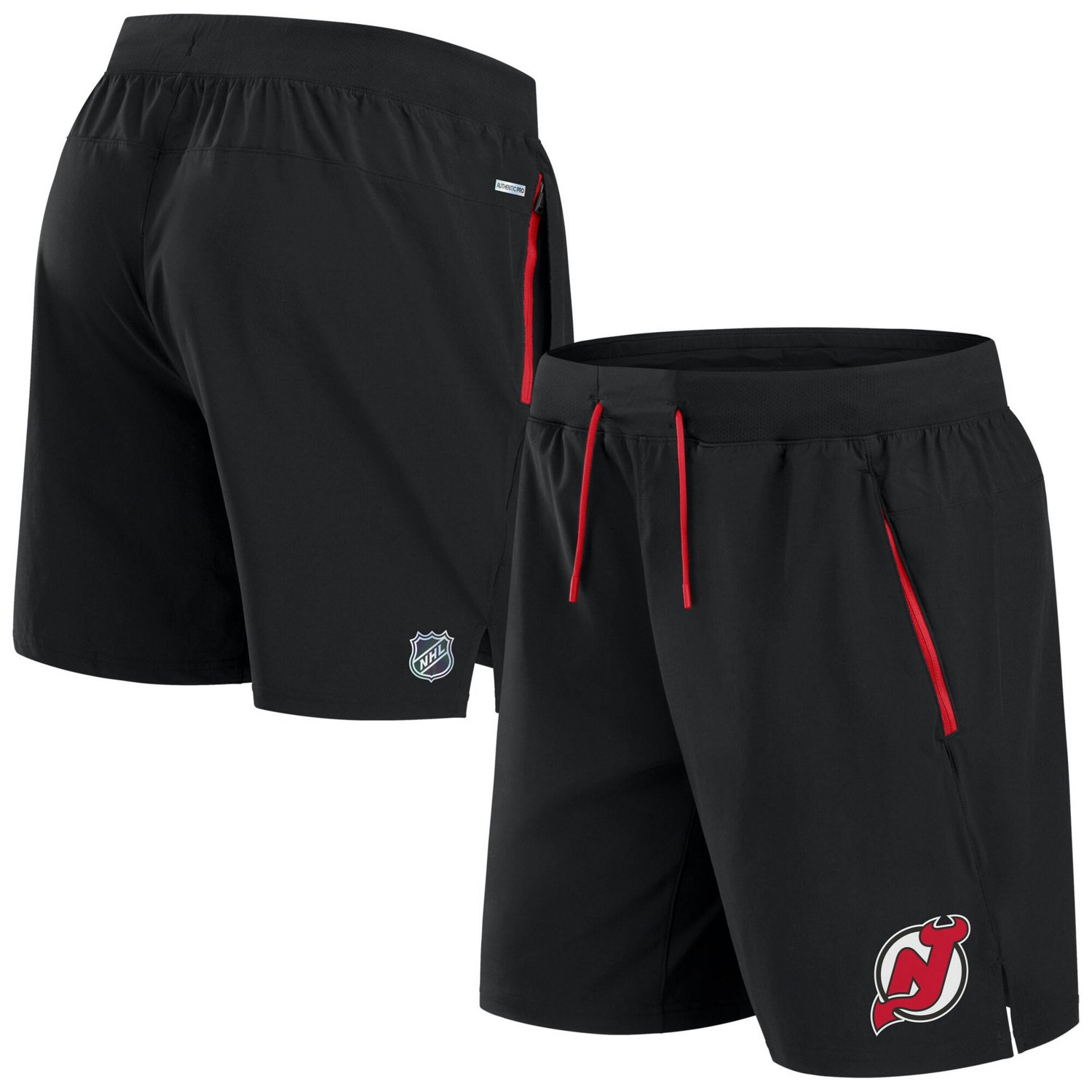 Fanatics New Jersey Devils Authentic Pro Rink Performance Shorts