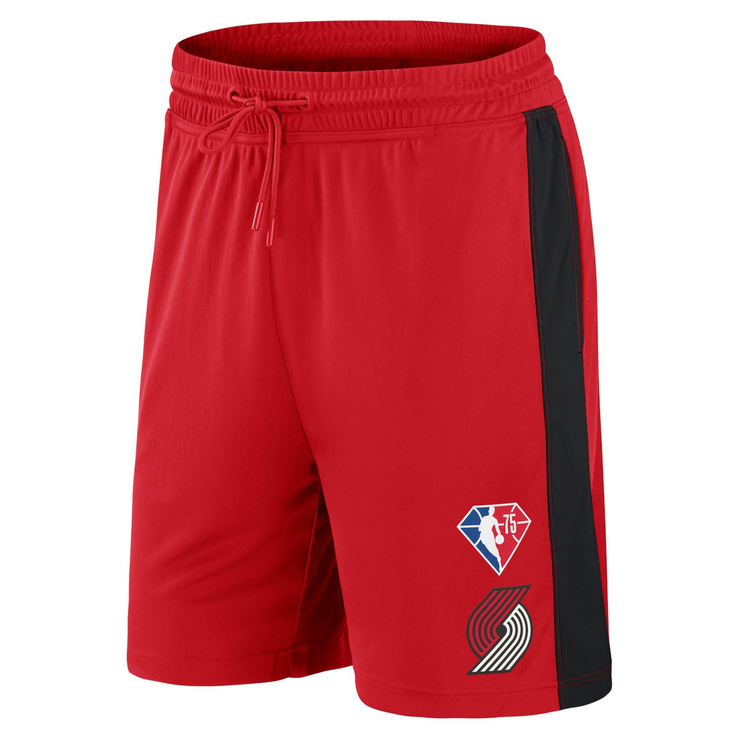 Fanatics Portland Trail Blazers 75th Anniversary Downtown Performance Practice Shorts                                            - view number 2