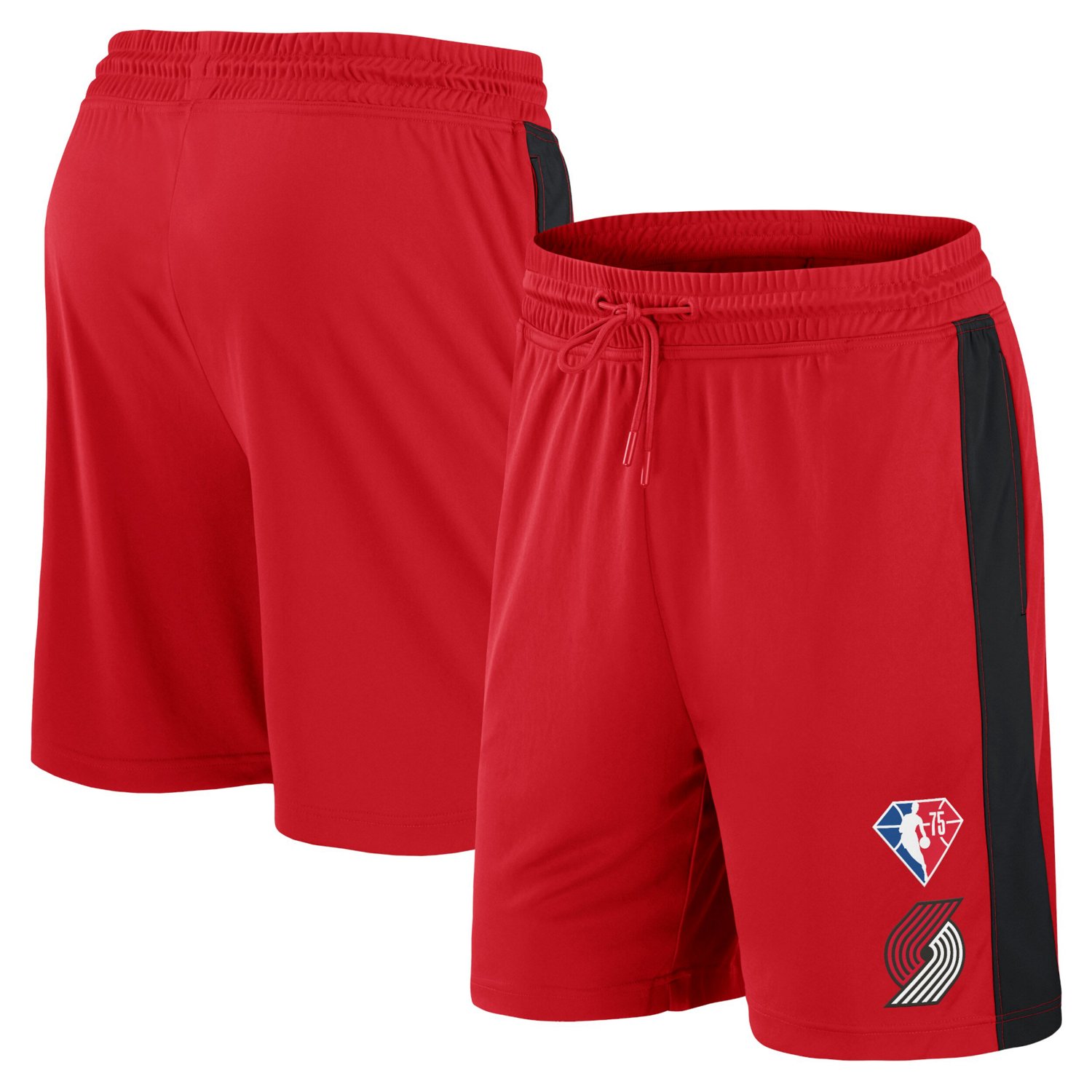 Fanatics Portland Trail Blazers 75th Anniversary Downtown Performance Practice Shorts                                            - view number 1