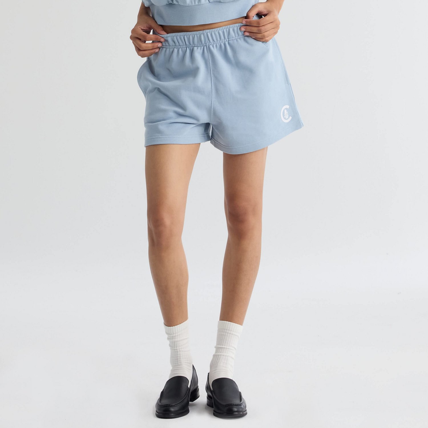 Fanatics Sky Chicago Cubs Iconic Terry Track Shorts