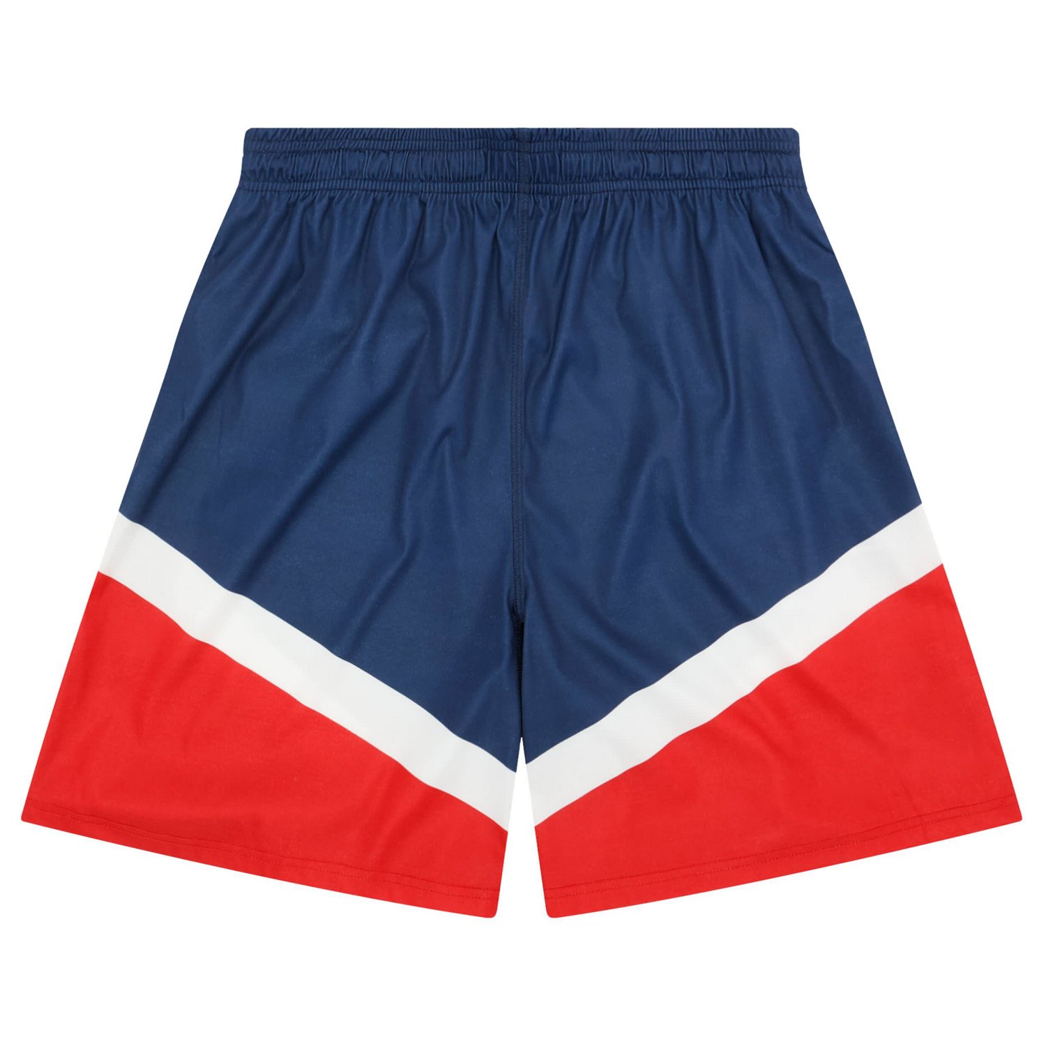 FOCO Red Atlanta Braves Colorblocked Shorts - view number 3