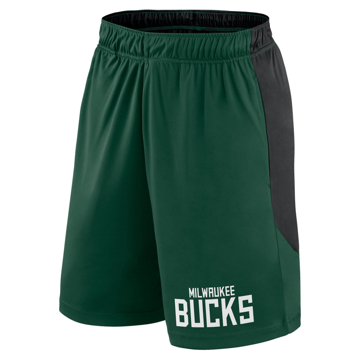 Hunter Black Milwaukee Bucks Launch Performance Shorts                                                                           - view number 2