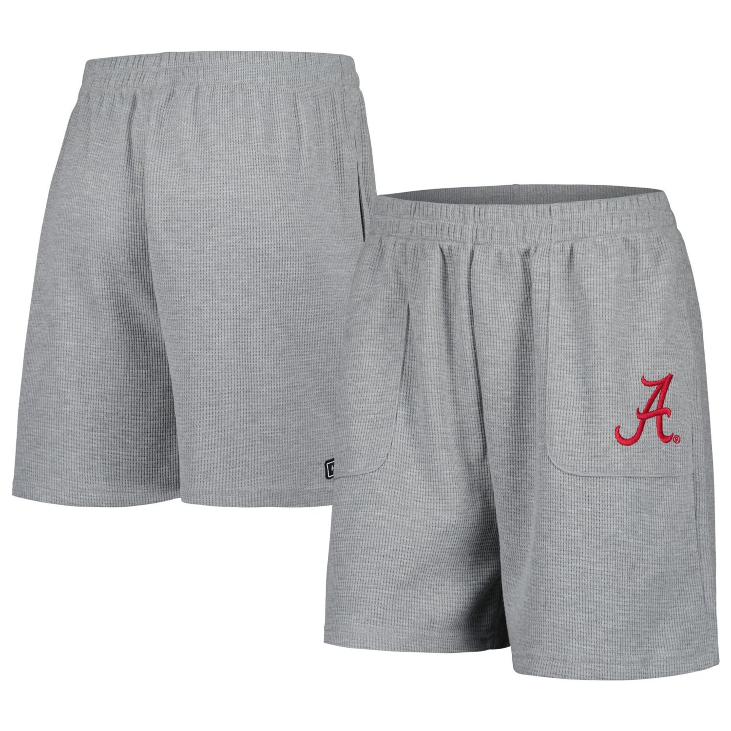 Hype and Vice Alabama Crimson Tide Pocket Hit Grand Slam Waffle Shorts